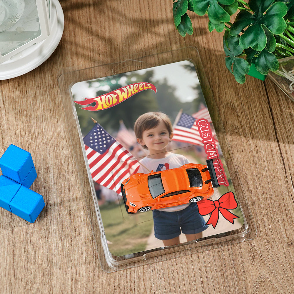 Personalized Toy Custom Dream Car for Independence Day Gift